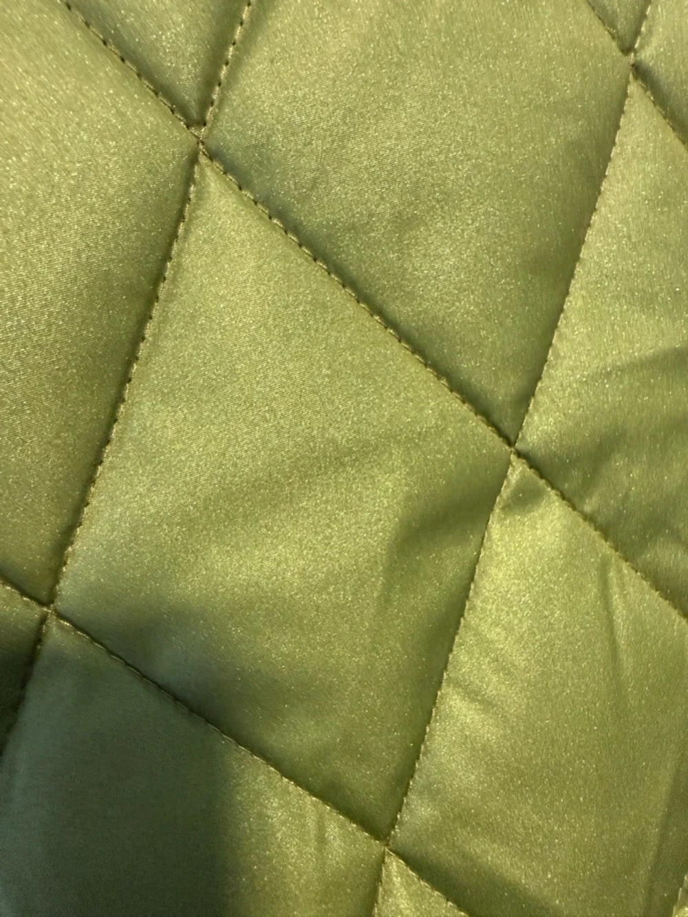 Vera Bradley Quilted Tote in Olive Green shimmer NWT